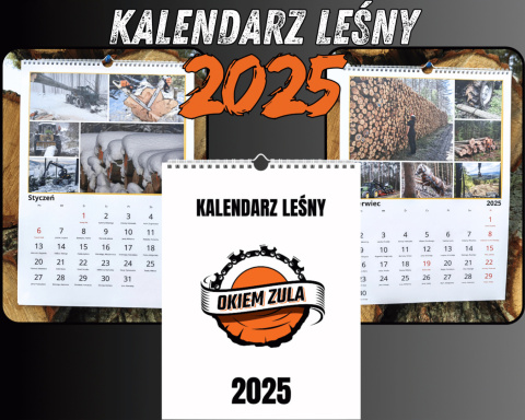 KALENDARZ LEŚNY 2025 (PRZEDSPRZEDAŻ)