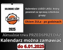 KALENDARZ LEŚNY 2025 (PRZEDSPRZEDAŻ)