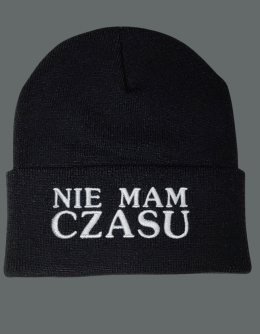 NIE MAM CZASU Czapka zimowa